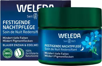 Weleda Festigende Nachtpflege Blauer Enzian & Edelweiss 40ml