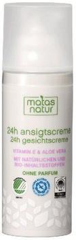 Matas Beauty Natur 24H Gesichtscreme mit Bio-Aloe Vera und Vitamin E 50ml