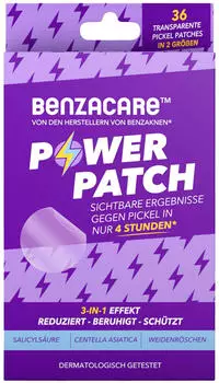 Benzacare Power Patch gegen Pickel (36Stk.)