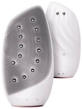 Geske SmartAppGuided Sonic Thermo Facial Brush & Face Lifter 8 in 1 White
