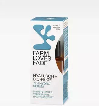 Farm Loves Face Hyaluron + Bio-Feige 72h Hydroserum