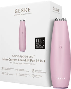 Geske SmartAppGuided MicroCurrent Face-Lift Pen pink