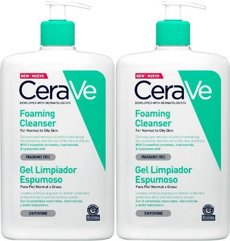 CeraVe Foaming Facial Cleanser (2 x 473 ml)