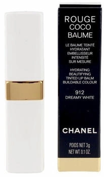 Chanel Rouge Coco Baume Satin Lip Balm 912 Dreamy White (3,5g) – Chanel Rouge Coco Baume Satin Lip Balm 912 Dreamy White (3,5g) für strahlend schöne Lippen