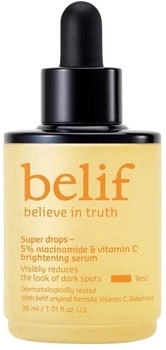 Belif Super drops - 5% niacinamide & vitamin C brightening serum (30ml)