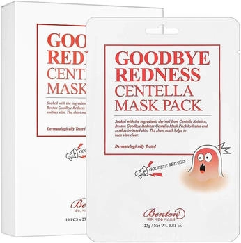Benton Goodbye Redness Centella Mask Pack (1 Stk.)