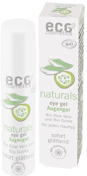Eco Cosmetics Augengel mit Bio Aloe Vera und Bio Gurke 15 ml