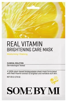 Some by Mi Real Care Mask Vitamin Brightening Care Mask 20 ml