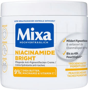 Mixa Niacinamide Bright Pflegecreme 400 ml