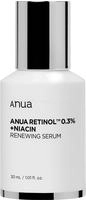 Anua 8809640734595, Anua - Nano Retinol 0.3% + Niacin Renewing Serum 30ml