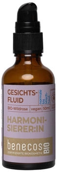 benecos Face Gesichtsfluid Harmonisierer:in Rose (50ml)