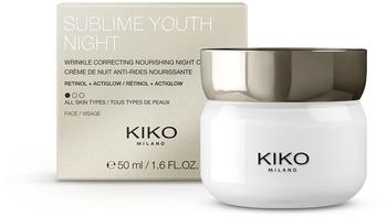 Kiko Sublime Youth Nachtcreme 50 ml