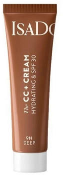 IsaDora The CC+ Cream Hydrating & SPF 30 9N Deep 30ml