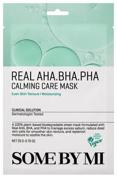 Some by Mi Real Care Mask AHA-BHA-PHA Calming Care Mask 20 ml