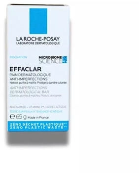La Roche Posay La Effaclar Foaming Bar Solid Anti-Imperfection Cleanser 65G