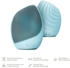 Geske SmartAppGuided™ Sonic Facial Brush | 5 in 1 Gesichtsreinigungstools 1 ct Silber