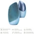 Geske SmartAppGuided™ Sonic Thermo Facial Brush | 6 in 1 Gesichtsreinigungsbürsten 1 ct