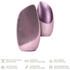 Geske SmartAppGuided™ Sonic Thermo Facial Brush | 6 in 1 Gesichtsreinigungsbürsten 1 ct Silber