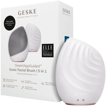 Geske SmartAppGuided&trade; Sonic Facial Brush | 5 in 1 Gesichtsreinigungstools 1 ct