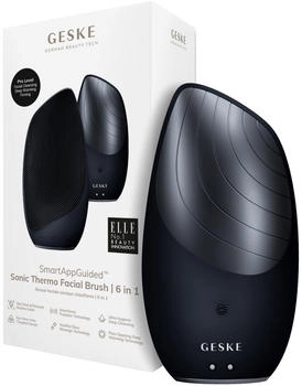 Geske SmartAppGuided&trade; Sonic Thermo Facial Brush | 6 in 1 Gesichtsreinigungsb&uuml;rsten