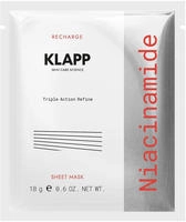 Klapp Niacinamide Triple Action Refine Sheet Mask