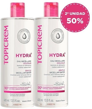 Topicrem Hydra+ Soft Micellar Wasser (2x200ml)