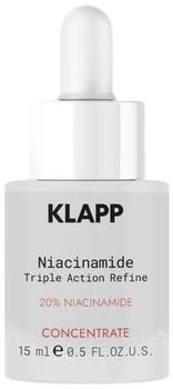 Klapp Niacinamide 20% Triple Action Refine Concentrate 15 ml