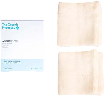 The Organic Pharmacy Organic Muslin Cloth 2 St.