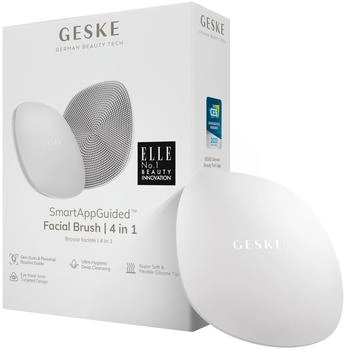 Geske SmartAppGuided Facial Brush 4 in 1 White