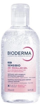 Bioderma Sensibio Micellar Gel Soothing Cleansing Anti-Redness Makeup Remover 250ml