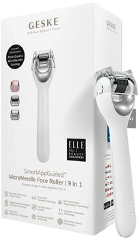 Geske SmartAppGuided MicroNeedle Face Roller 9 in 1