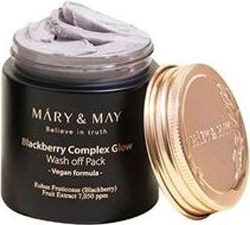 Mary & May Blackberry Complex Glow Wash Off Pack - 125g