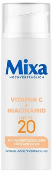 Mixa Vitamin C + Niacinamid Gesichtscreme 50 ml