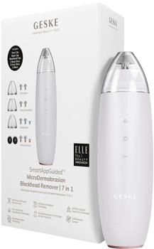 Geske SmartAppGuided&trade; MicroDermabrasion Blackhead Remover | 7 in 1 Gesichtsreinigungstools 1 ct