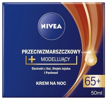 Nivea Anti-wrinkle + remodeling night cream 65+ (50 ml)