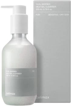 Celimax Dual Barrier gel detergente delicato per lenire e rinforzare le pelli sensibili 200 ml
