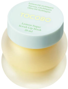 Tocobo Lemon Sugar Scrub Lip Mask - 20ml