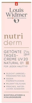 Louis Widmer Nutriderm Getönte Tagescreme UV 20 ohne Parfum 01 Natural (30ml)