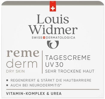 Louis Widmer Remederm Tagescreme UV 30 sehr trockene Haut (50ml)