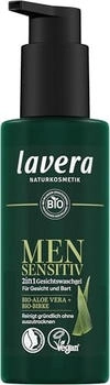 Lavera Men sensitiv 2in1 Gesichtswaschgel - 150 ml