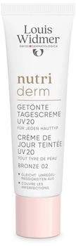 Louis Widmer Nutriderm Get&ouml;nte Tagescreme UV 20 ohne Parfum 02 Bronze (30ml)