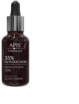 Apis Siero cosmetico al 35% di acido glicolico, 30 ml - Apis Glyco Terapis