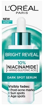 L'Oréal Paris Bright Reveal - Siero per ridurre lo scolorimento, 30 ml