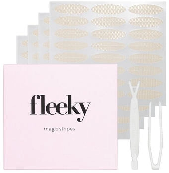 Fleeky Magic Stripes Sticker gegen Schlupflider Augen- & Lippenmasken 1 ct (9.89 &euro; / 1 ct)