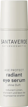 Santaverde AGE PROTECT radiant eye serum fragrance-free 10 ml