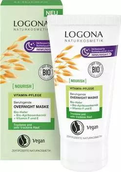 Logona Nourish Beruhigende Overnight Maske 50 ml