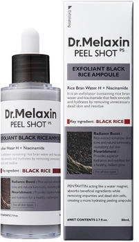 Dr. Melaxin Peel Shot Exfoliant Black Rice Ampoule (80ml)