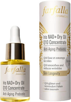 Farfalla farfalla Anti-Aging Prebiotic Iris NAD+ Dry Oil Q10 Concentrate 15 ml