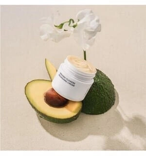 Whamisa Organic Flowers Nourishing Cream crema nutriente viso con effetto liftante e rinforzante 50 ml