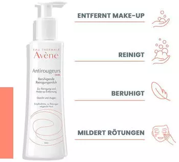 A-Derma Avene Antirougeurs Clean 200ml